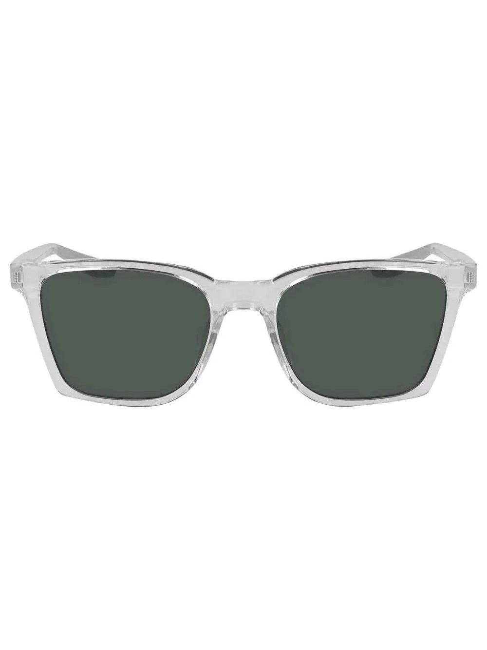 Nike Bout sunglasses clear frame green lenses